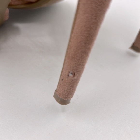 Marc Fisher Mauve Strappy Faux Suede High Heels Size 7 - Picture 7 of 12